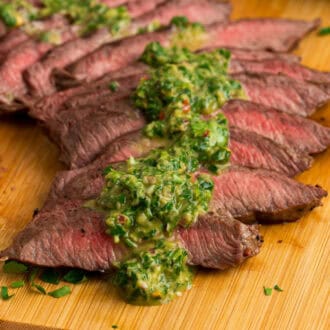 Chimichurri Steak feature